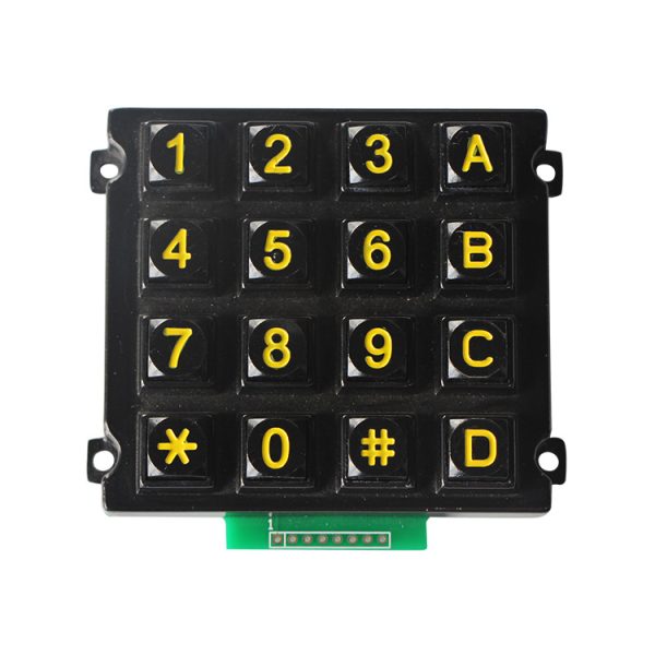 Vandal Proof Industrial Keypad