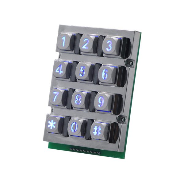 LED Illuminated Industrial Keypad - Image 3