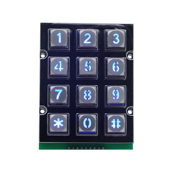 LED Illuminated Industrial Keypad - Image 4