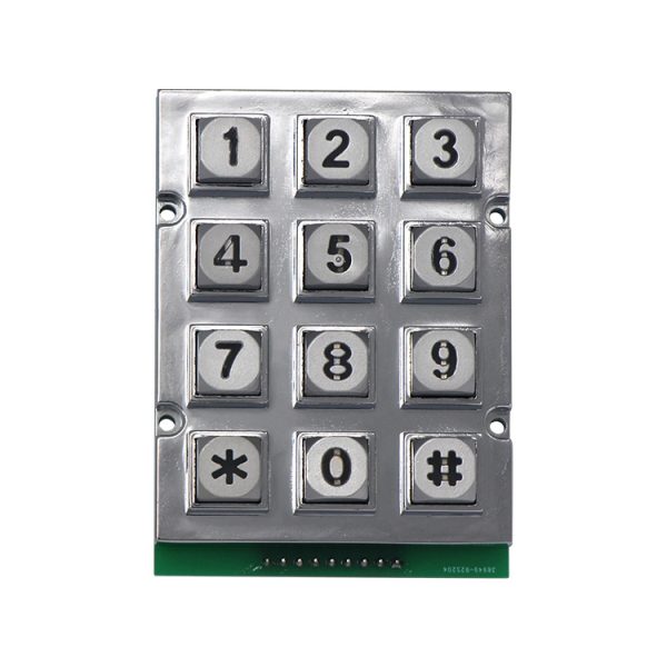 LED Illuminated Industrial Keypad